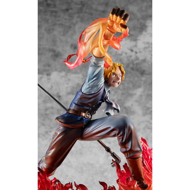 Figura Sabo Fire Fist Inheritance Portrait of Pirates One Piece 14cm - Espadas y Más