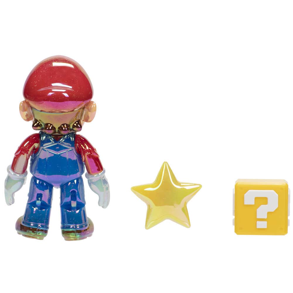 Figura Star Power Mario Gold Super Mario Bros 10cm - Espadas y Más