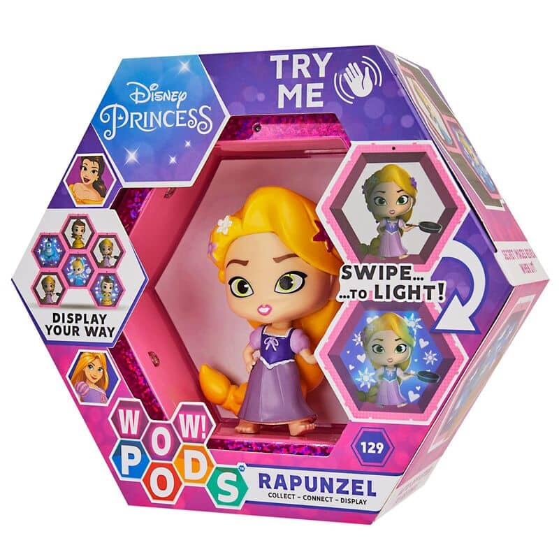 Figura led WOW! POD Rapunzel Princesas Disney - Espadas y Más