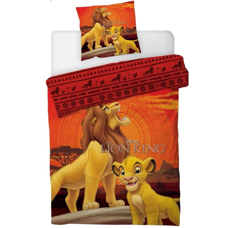 Funda Rey Leon Disney cama 90cm microfibra - Espadas y Más