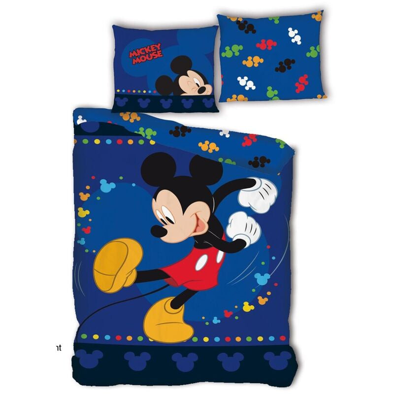 Funda nordica Mickey Disney cama 90cm microfibra - Espadas y Más