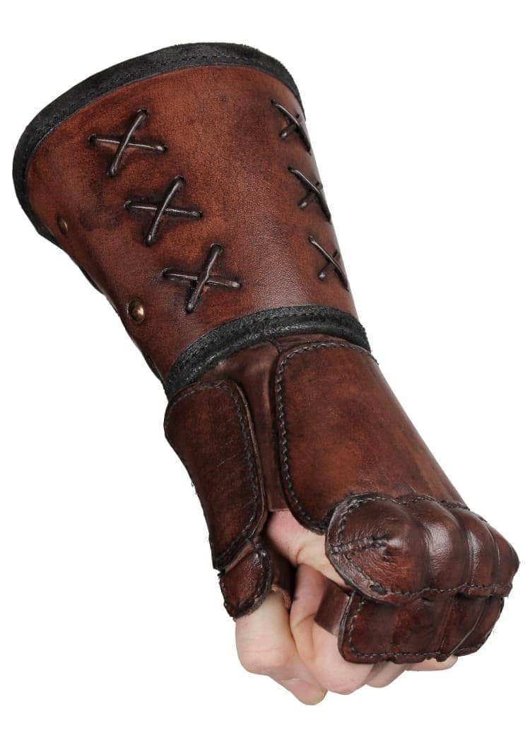 Guantelete de cuero- Mano Izquierda o Derecha 10140351 - Espadas y Más