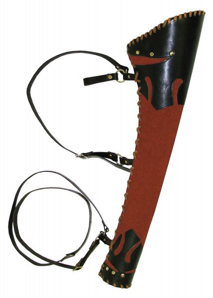 Carcaj de cuero Ranger para 10 flechas LARP IF-10172024 - Espadas y Más