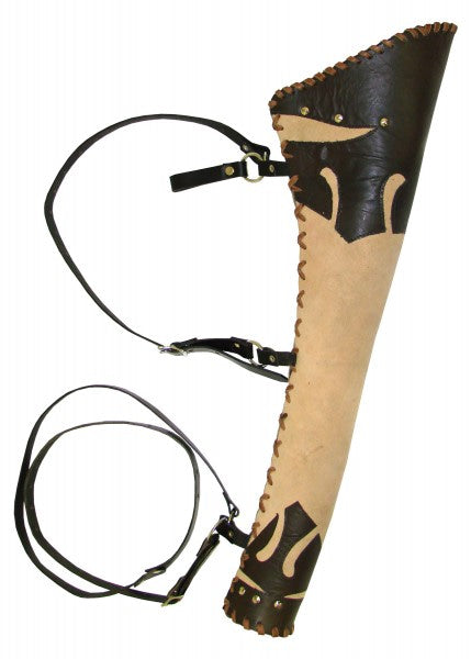 Carcaj de cuero Ranger para 10 flechas LARP IF-10172024 - Espadas y Más