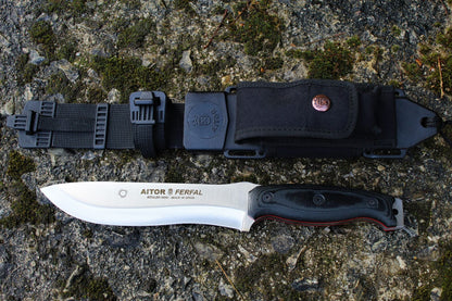 Imagen de Cuchillo Supervivencia Aitor Ferfal parte de nuestra colección en Espadas y más, sitio oficial.