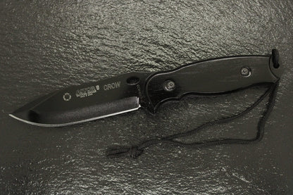 Cuchillo táctico AITOR CROW NEGRO - Espadas y Más