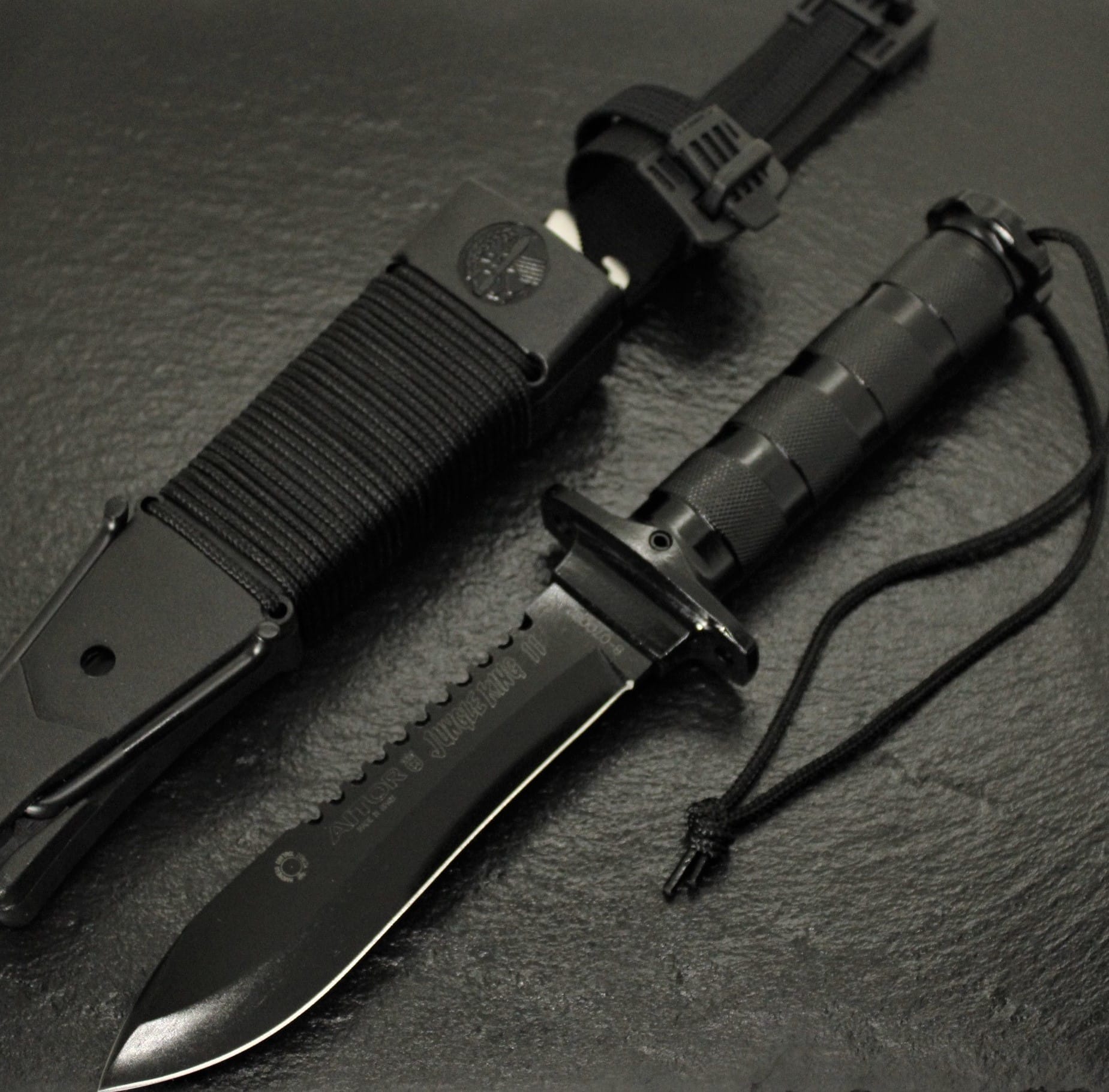 Cuchillo Supervivencia AITOR JUNGLE KING II NEGRO - Espadas y Más