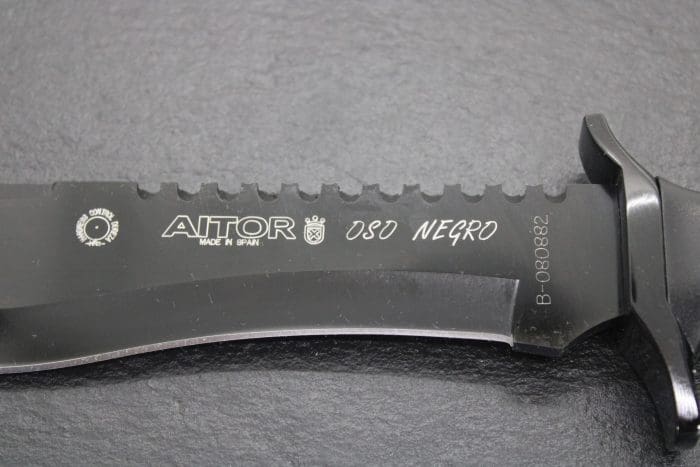 Cuchillo Militar AITOR OSO NEGRO - Espadas y Más