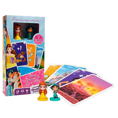 Juego cartas Carrera hasta Palacio Princesas Disney - Espadas y Más