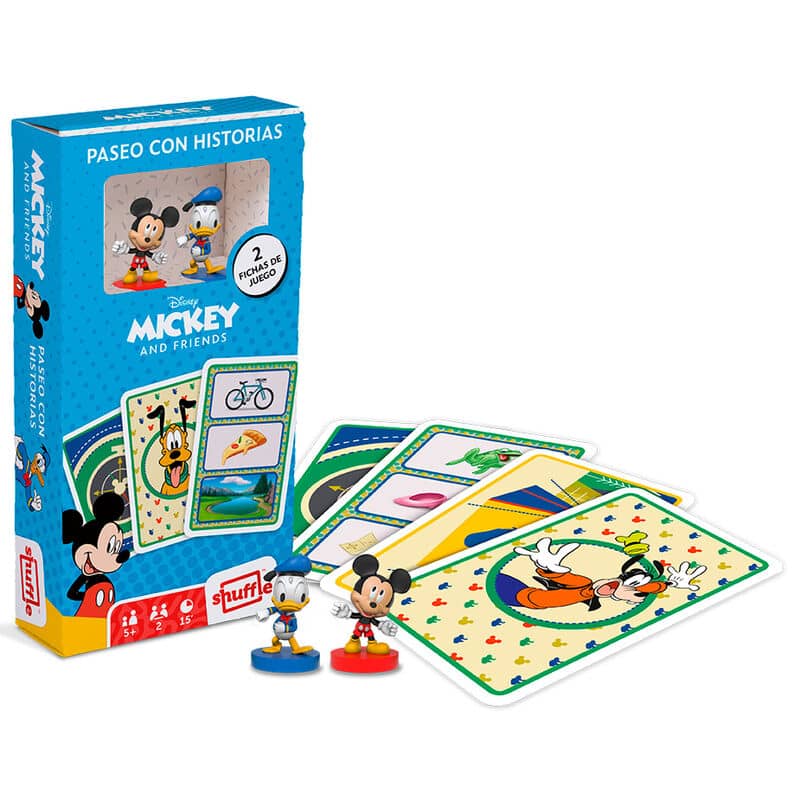 Juego cartas Paseo con Historias Mickey and Friends Disney - Espadas y Más