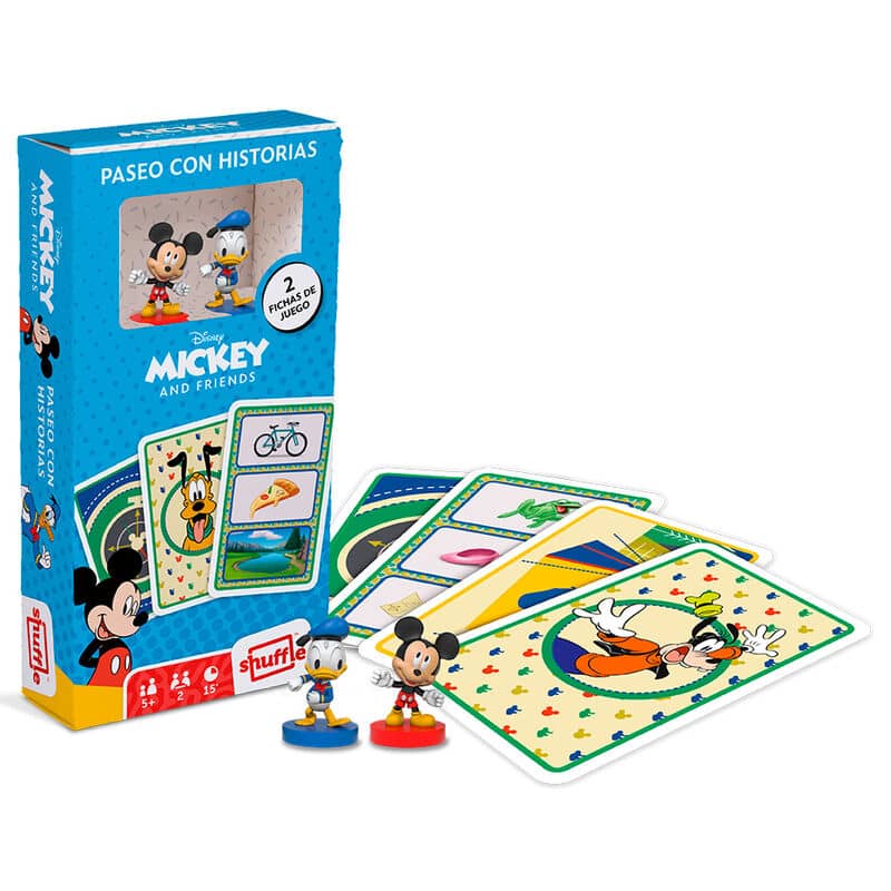 Juego cartas Paseo con Historias Mickey and Friends Disney - Espadas y Más