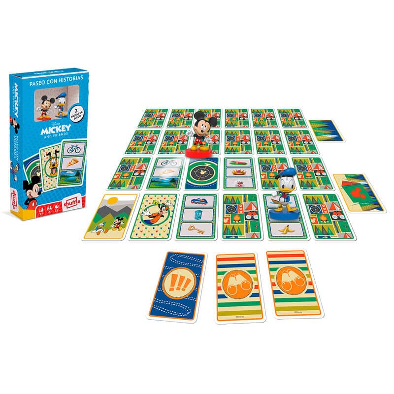 Jogo de cartas Passeio com Histórias Mickey e Amigos Disney