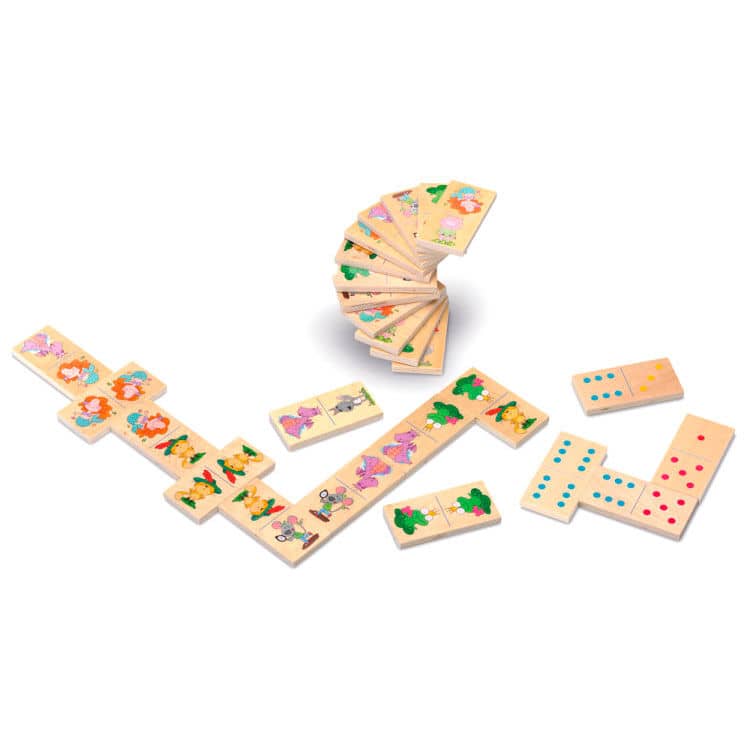 Juego de Mesa Domino kids - Espadas y Más