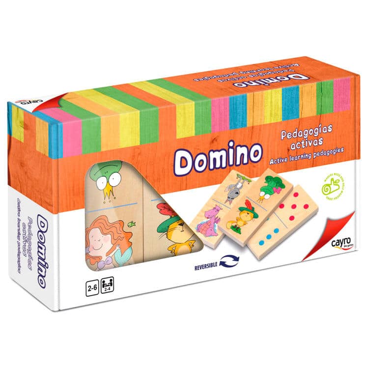 Juego de Mesa Domino kids - Espadas y Más