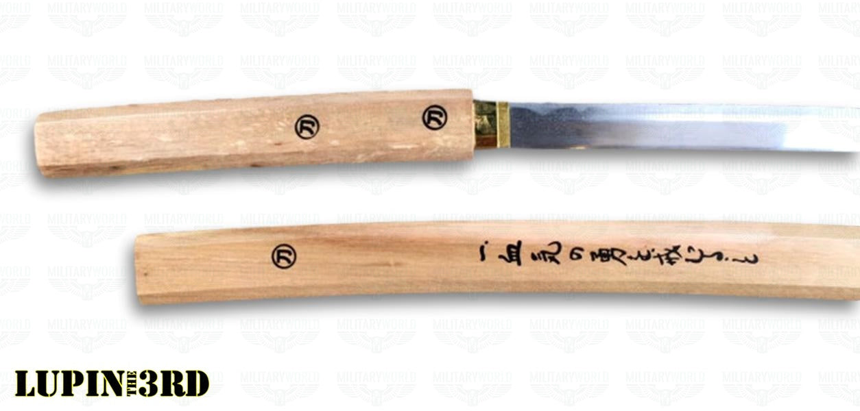Katana shirasaya suelta o en set de 3 jl048 - Espadas y Más