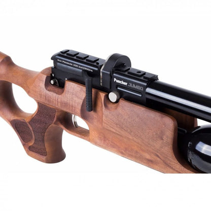 Carabina PCP Kral Puncher Jumbo madera 4.5, 5.5 o 6.35 mm KPJU-45,KPJU-55,KPJU-635 - Espadas y Más