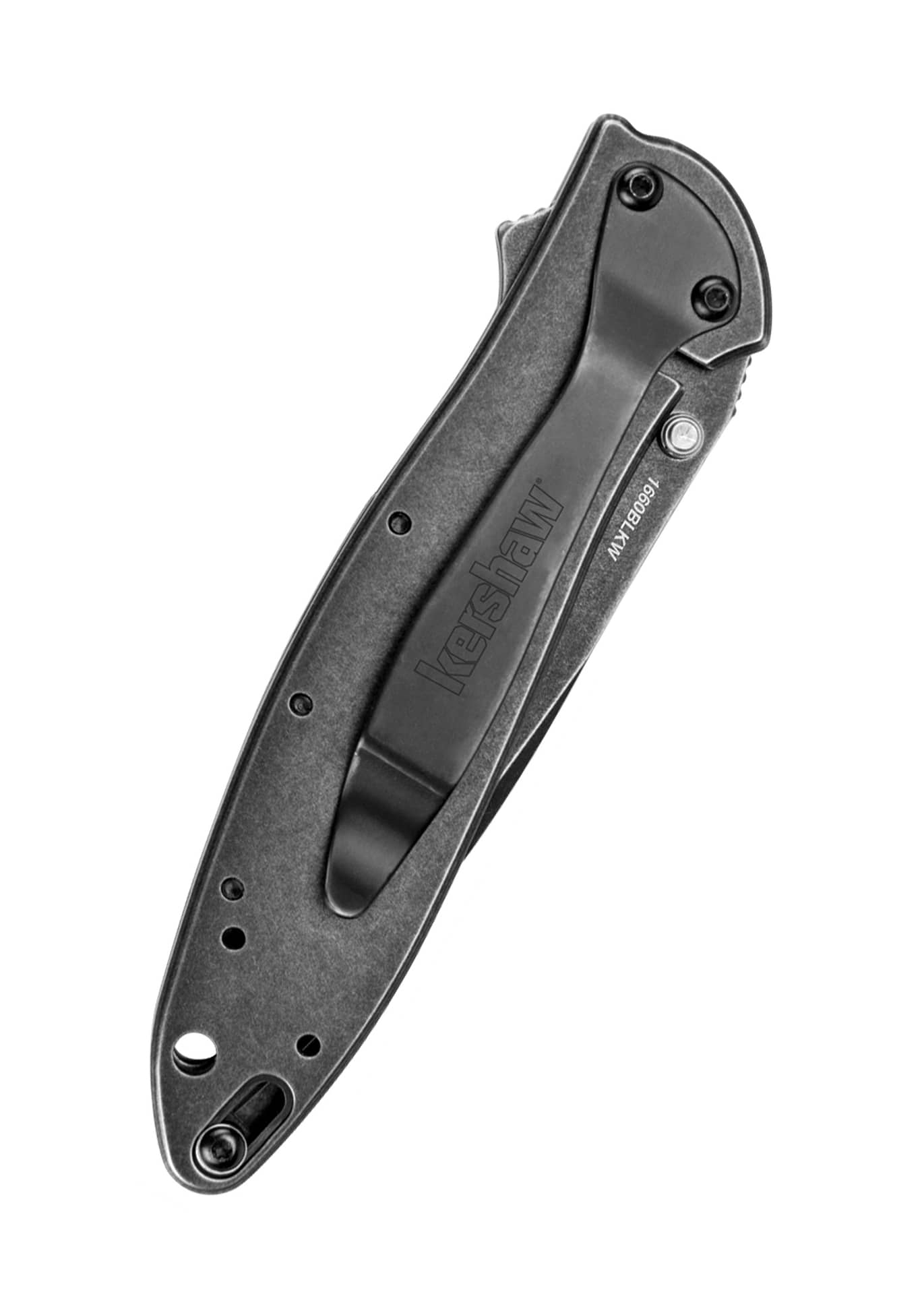 Navaja de bolsillo Kershaw Leek, BlackWash KW-1660BLKW - Espadas y Más