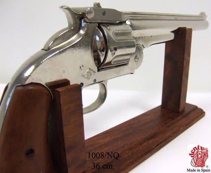 Imagen de Revólver Cal.45 Schofield, diseñado por Smith & Wesson, USA 1860. parte de nuestra colección en Espadas y más, sitio oficial.