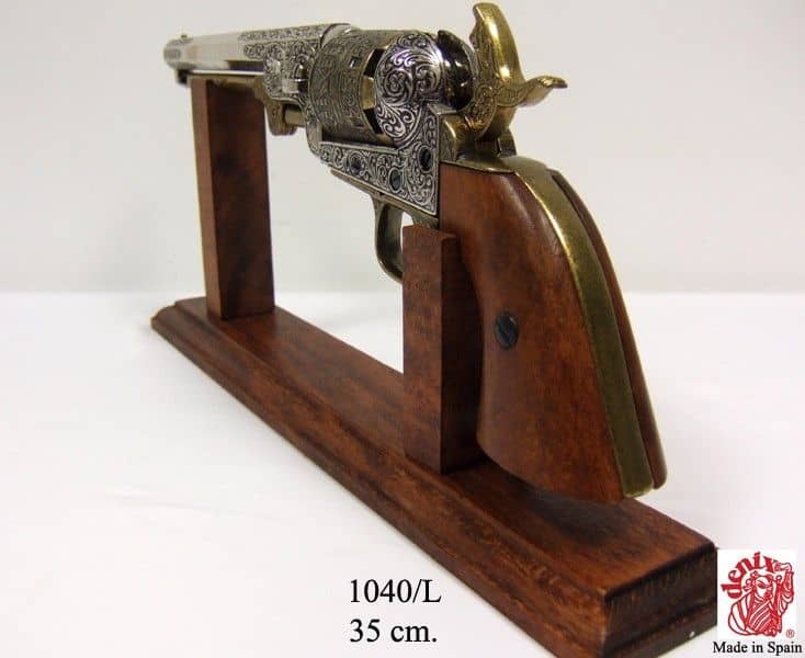 1040L Revolver Colt Navy USA madera - Espadas y Más