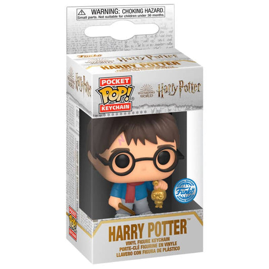 Llavero Pocket POP POP Harry Potter Holiday Harry Potter Exclusive - Espadas y Más