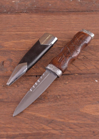 0216325500 Cuchillo Sgian Dubh con vaina - Espadas y Más