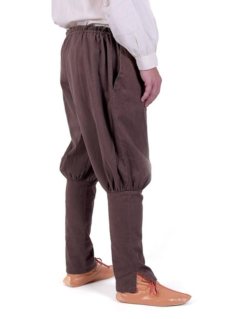 1280000830 Pantalón Vikingo marron - Espadas y Más