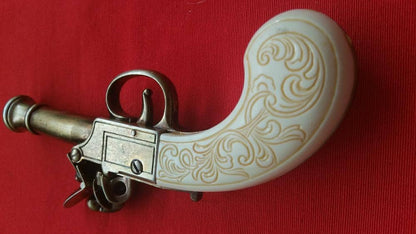 Imagen de Pistola de chispa inglesa, 237/L  no funcional parte de nuestra colección en Espadas y más, sitio oficial.