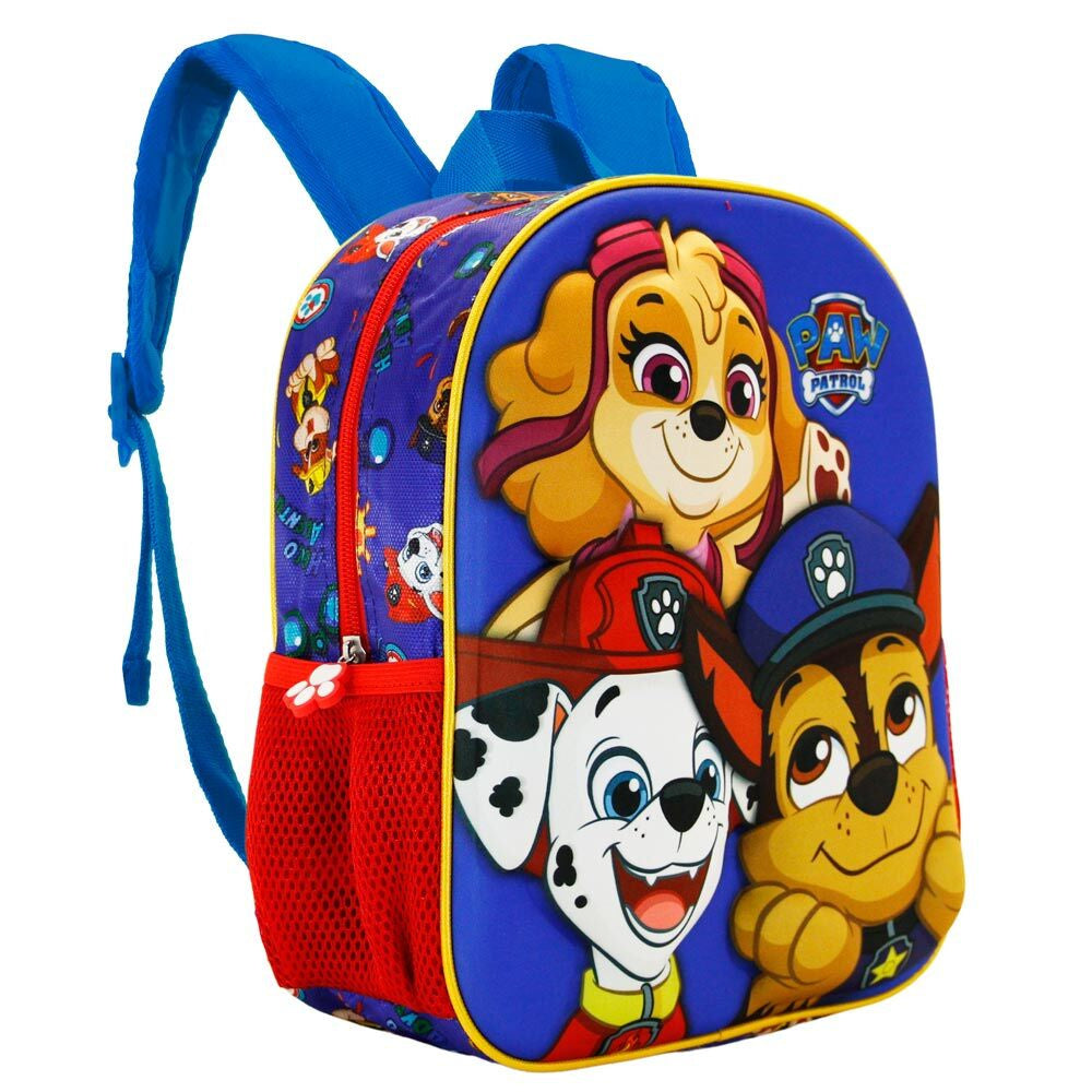 Mochila 3D Buddies Patrulla Canina Paw Patrol 31cm - Espadas y Más