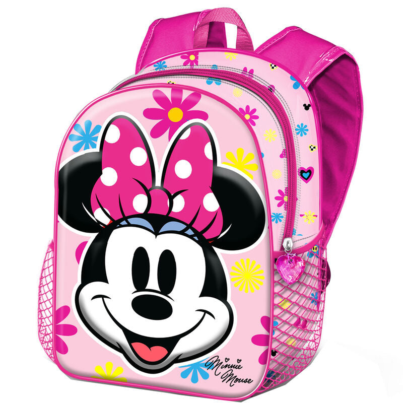 Mochila 3D Floral Minnie Disney 31cm - Espadas y Más