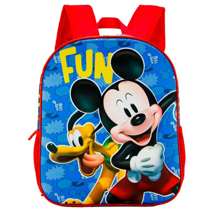 Mochila 3D Fun Mickey Disney 31cm - Espadas y Más