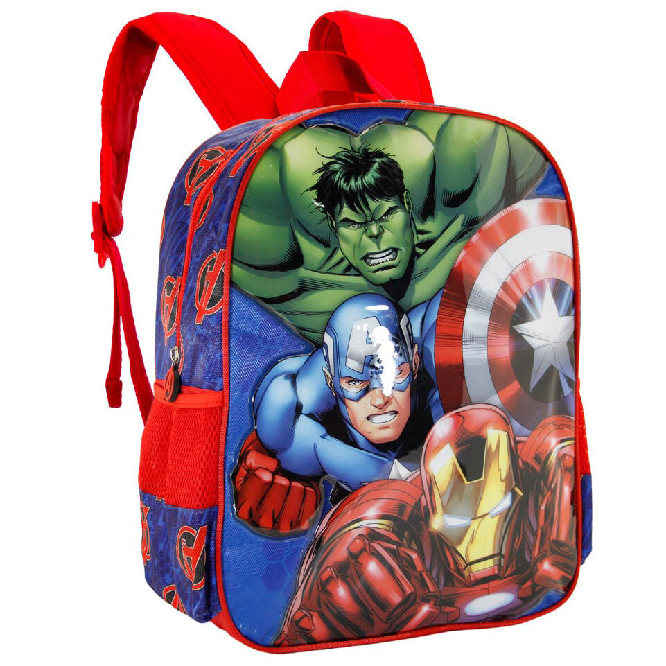 Mochila 3D Go On Vengadores Avengers Marvel 31cm - Espadas y Más