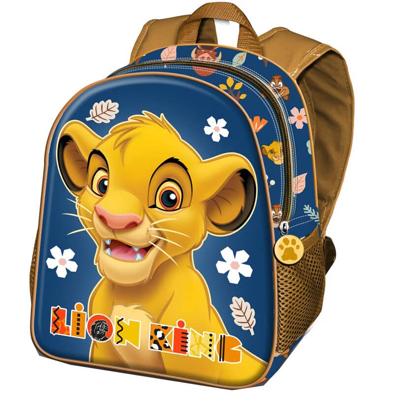 Mochila 3D Little Face El Rey Leon Disney 31cm - Espadas y Más