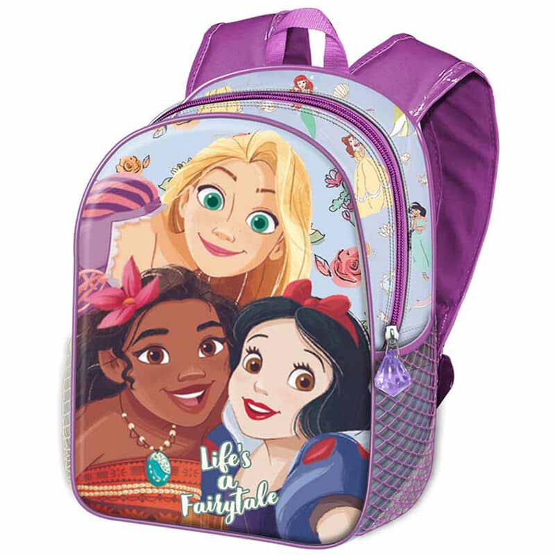 Mochila 3D Lovely Princesas Disney 31cm - Espadas y Más