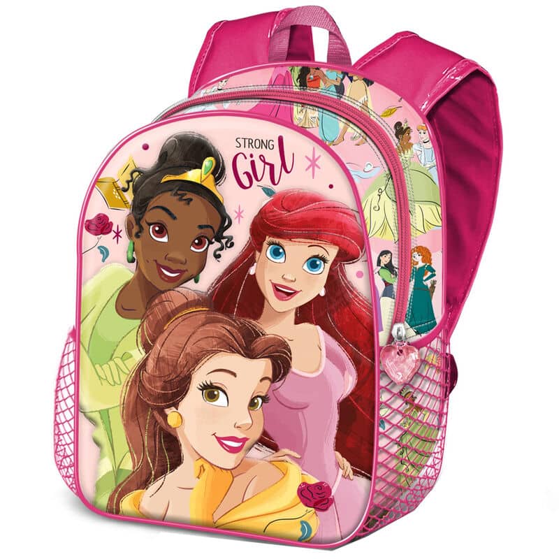 Mochila 3D Strong Princesas Disney 31cm - Espadas y Más