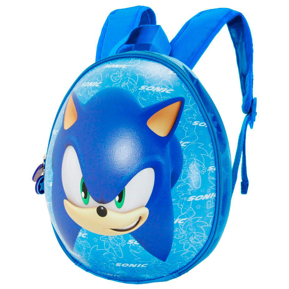 Mochila Eggy Sonic Sonic The Hedgehog 28cm - Espadas y Más