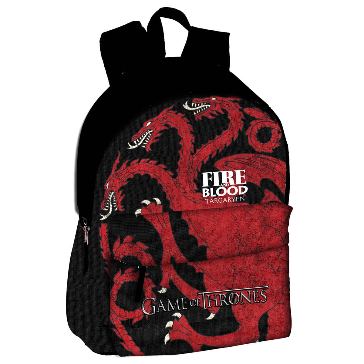 Mochila Fire and Blood Targaryen Juego de Tronos 42cm - Espadas y Más