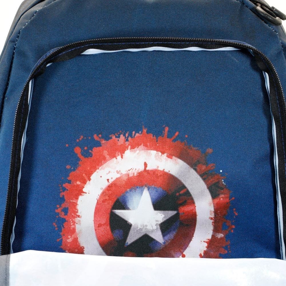 Mochila Full Capitan America Marvel 44cm - Espadas y Más