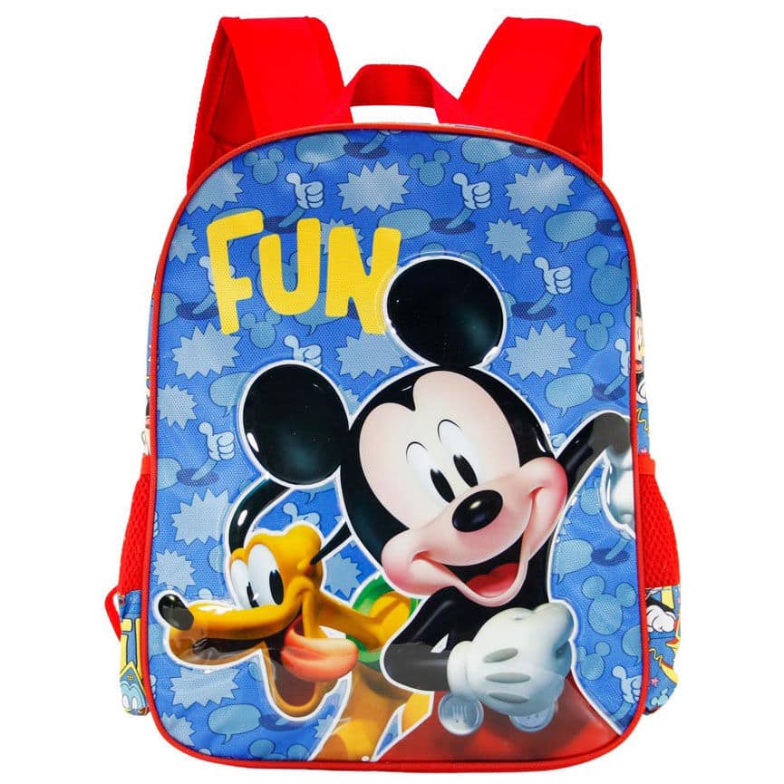 Mochila Fun Mickey Disney adaptable 39cm - Espadas y Más