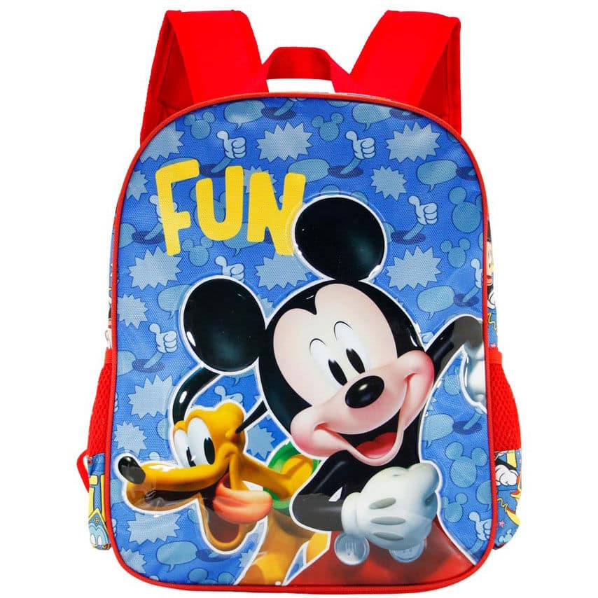 Mochila Fun Mickey Disney adaptable 39cm - Espadas y Más