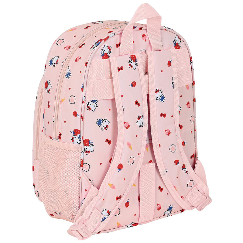 Mochila Happiness Girl Hello Kitty adaptable 34cm - Espadas y Más