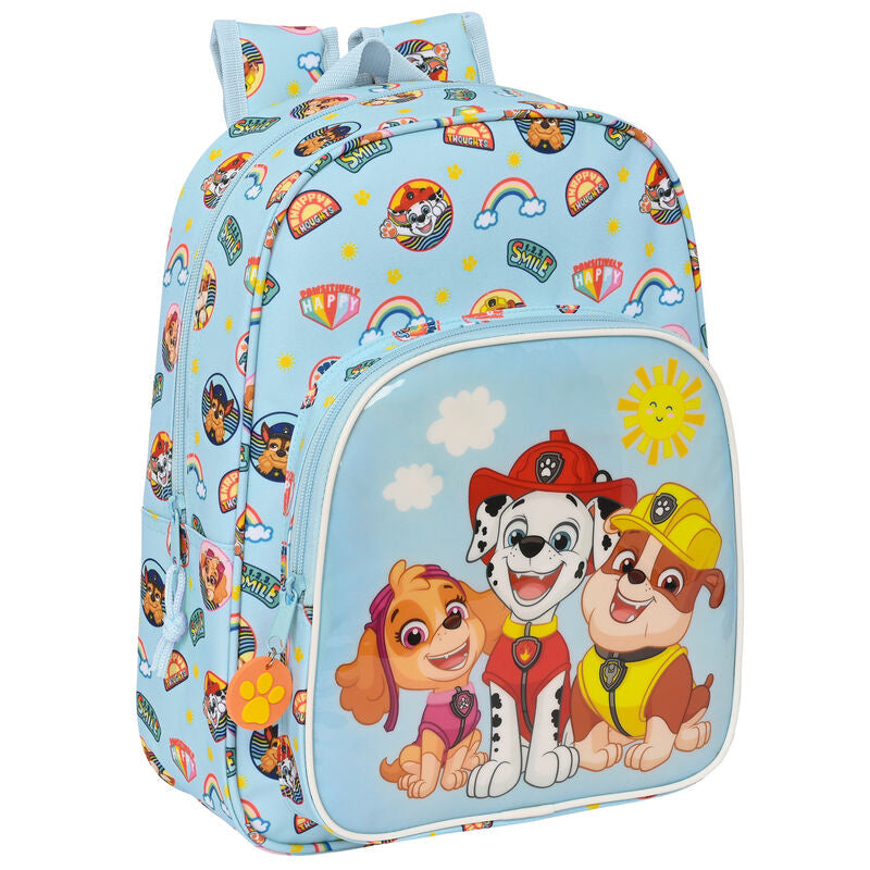 Mochila Sunshine Patrulla Canina Paw Patrol adaptable 34cm - Espadas y Más