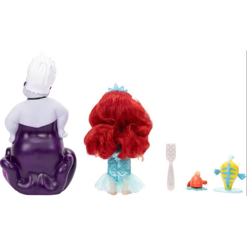 Muñeca Ariel + Ursula La Sirenita Disney 15cm - Espadas y Más