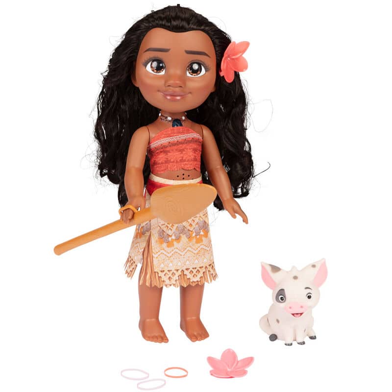 Muñeca Vaiana Moana Disney 38cm musical - Espadas y Más