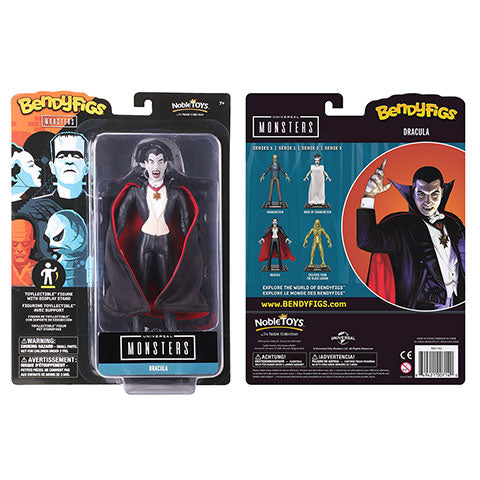 Figura Dracula - Toyllectible Bendyfigs - Universal NN1162 - Espadas y Más