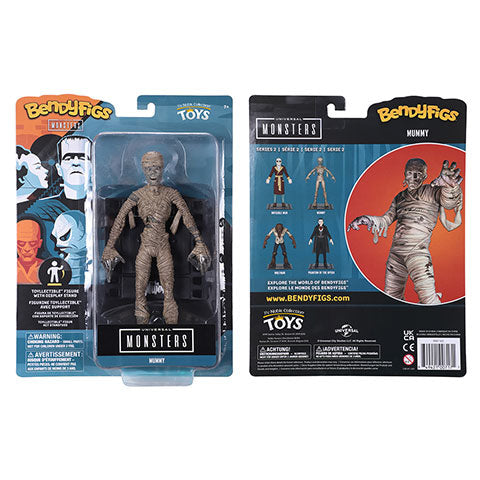 Figura Mummy - Toyllectible Bendyfigs - Universal NN1165 - Espadas y Más