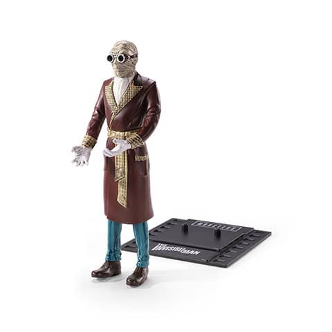 Figura Invisible man - Figura Toyllectible Bendyfigs - Universal NN1168 - Espadas y Más