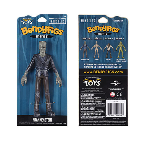 Mini figura Frankenstein Toyllectible Bendyfigs - Universal NN1182 - Espadas y Más