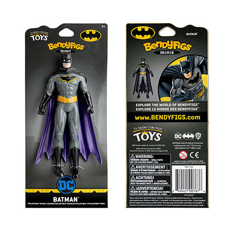 Mini Figura Batman - Toyllectible Bendyfigs - DC comics NN1192 - Espadas y Más