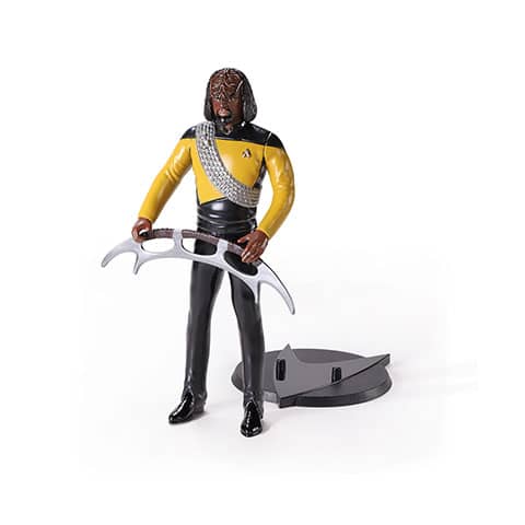 Figura Worf - Bendyfigs - Star Trek The Next Generation NN1507 - Espadas y Más