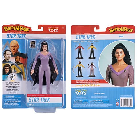 Figura Troi - Bendyfigs - Star Trek The Next Generation NN1509 - Espadas y Más